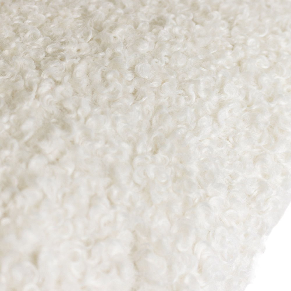 Yard Cabu Ecru Chunky Boucle Cushion Image 4