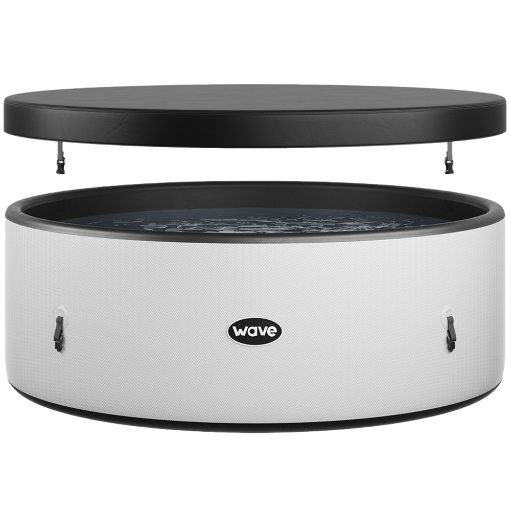 Wave Spas Ontario 4 Person Herringbone Round Drop Stitch Hot Tub Image 3