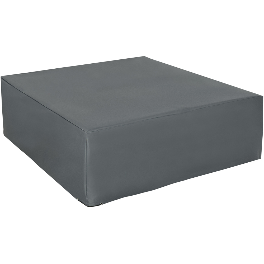 Outsunny Grey Outdoor Patio Furniture Cover 61 x 192 x 205cm Image
