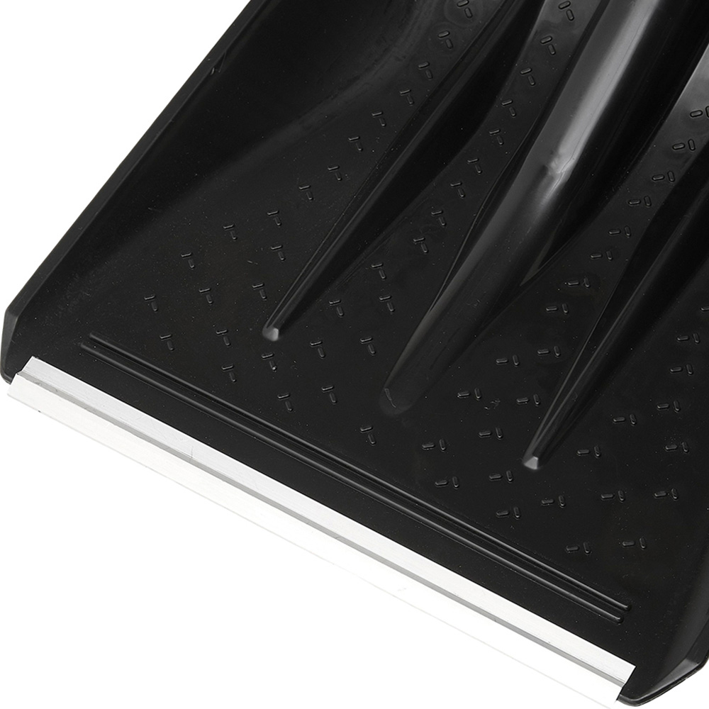 Living and Home Detachable Metal Snow Shovel with Non Slip D Shaped Handle Image 4