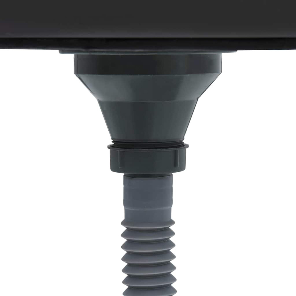 Wallplus Handmade Black Stainless Steel Kitchen Sink Image 5