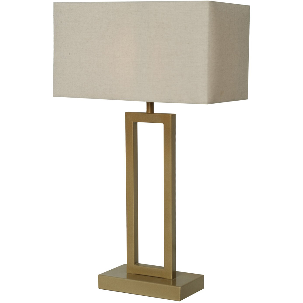 Kaisley Table Lamp - Neutral and Gold Image 5