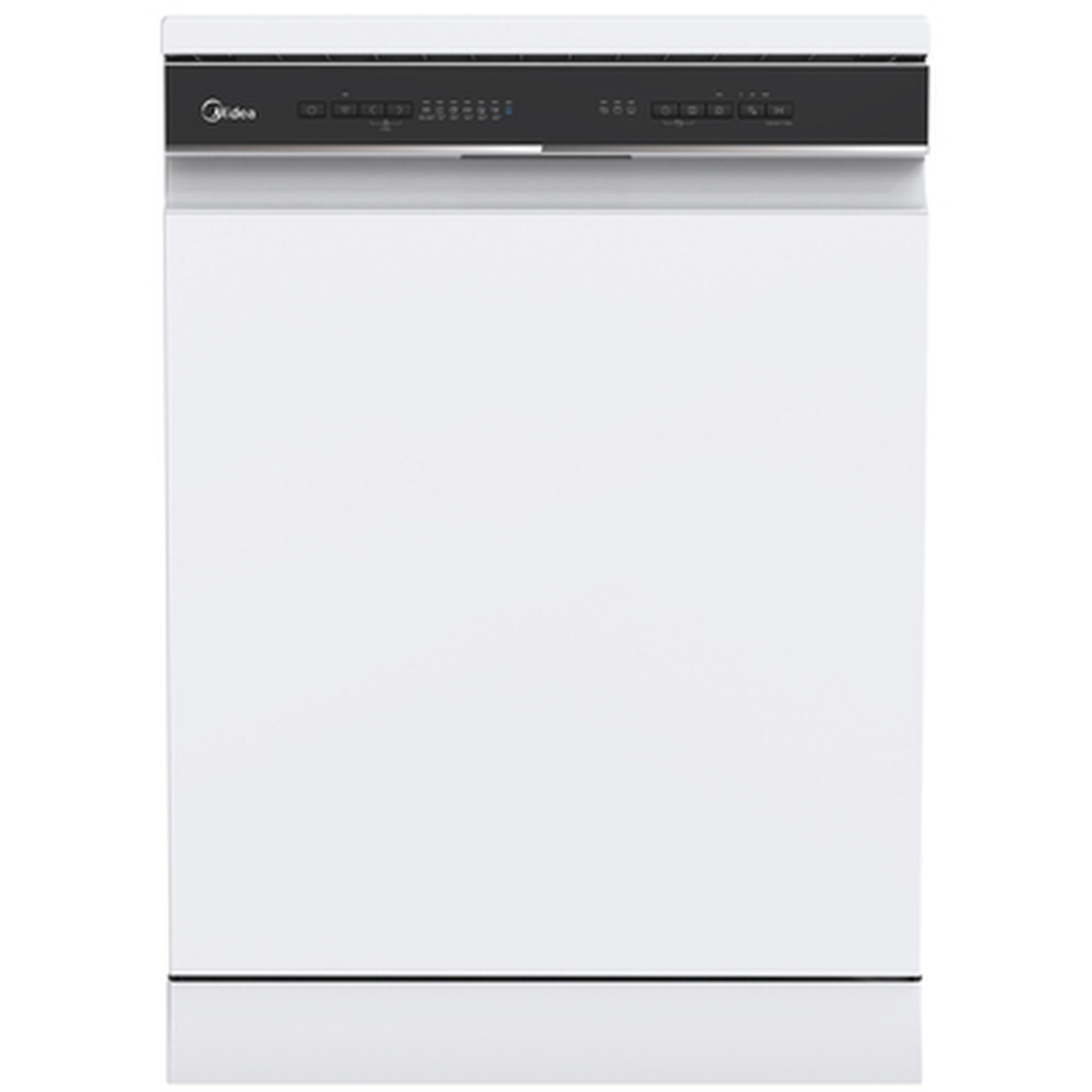 Midea MDWEF1433D(W)-WG White 14 Place Freestanding Full-Size Dishwasher Image 3