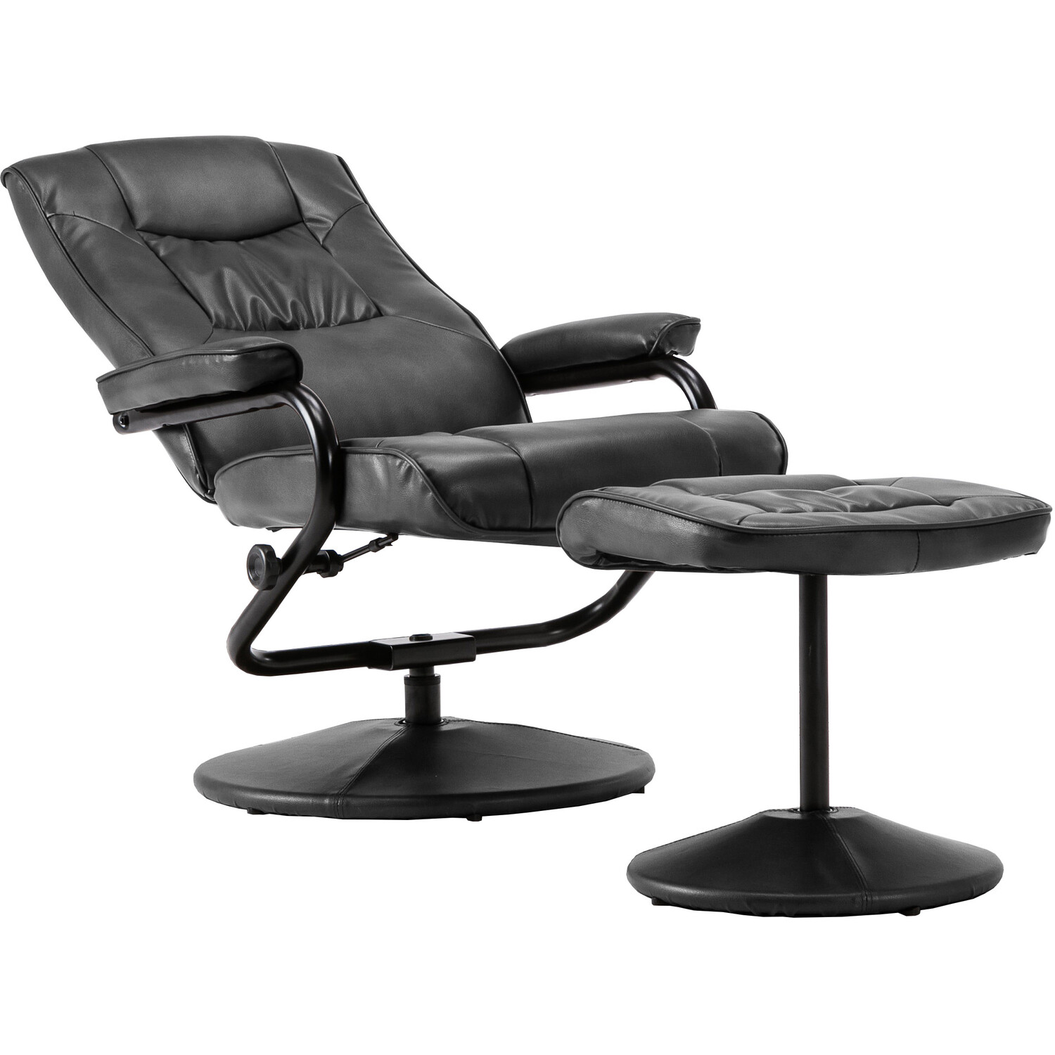 Memphis Black Swivel Chair Image 3