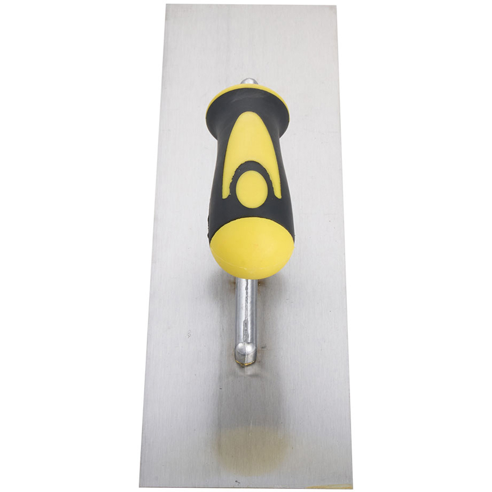 Living and Home Yellow Stainless Steel Concrete Trowel 36 x 10 x 10cm Image 4