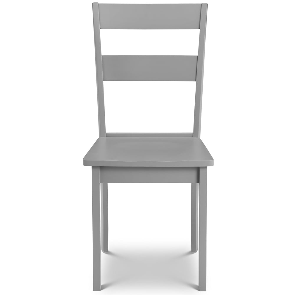 Julian Bowen Kobe 4 Seater Dining Set with Bench Grey Image 5