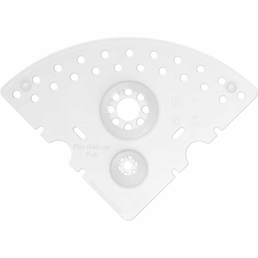 Clever Pots 40cm Round Plant Pot Reservoir Image 4