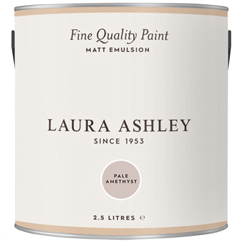Laura Ashley Pale Amethyst Matt Emulsion Paint 2.5L Image 2