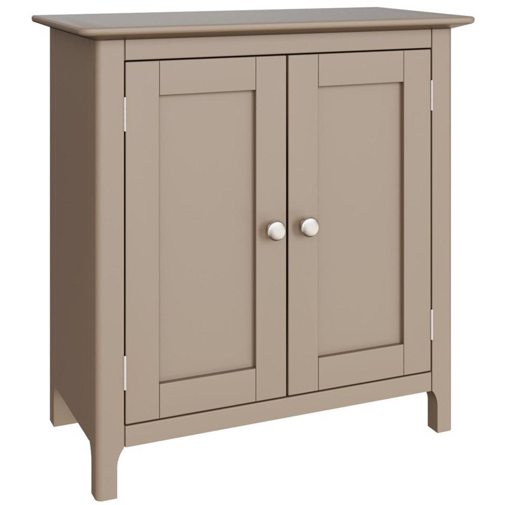 FWStyle Palma 2 Door Putty Ready Assembled Compact Sideboard Image 2