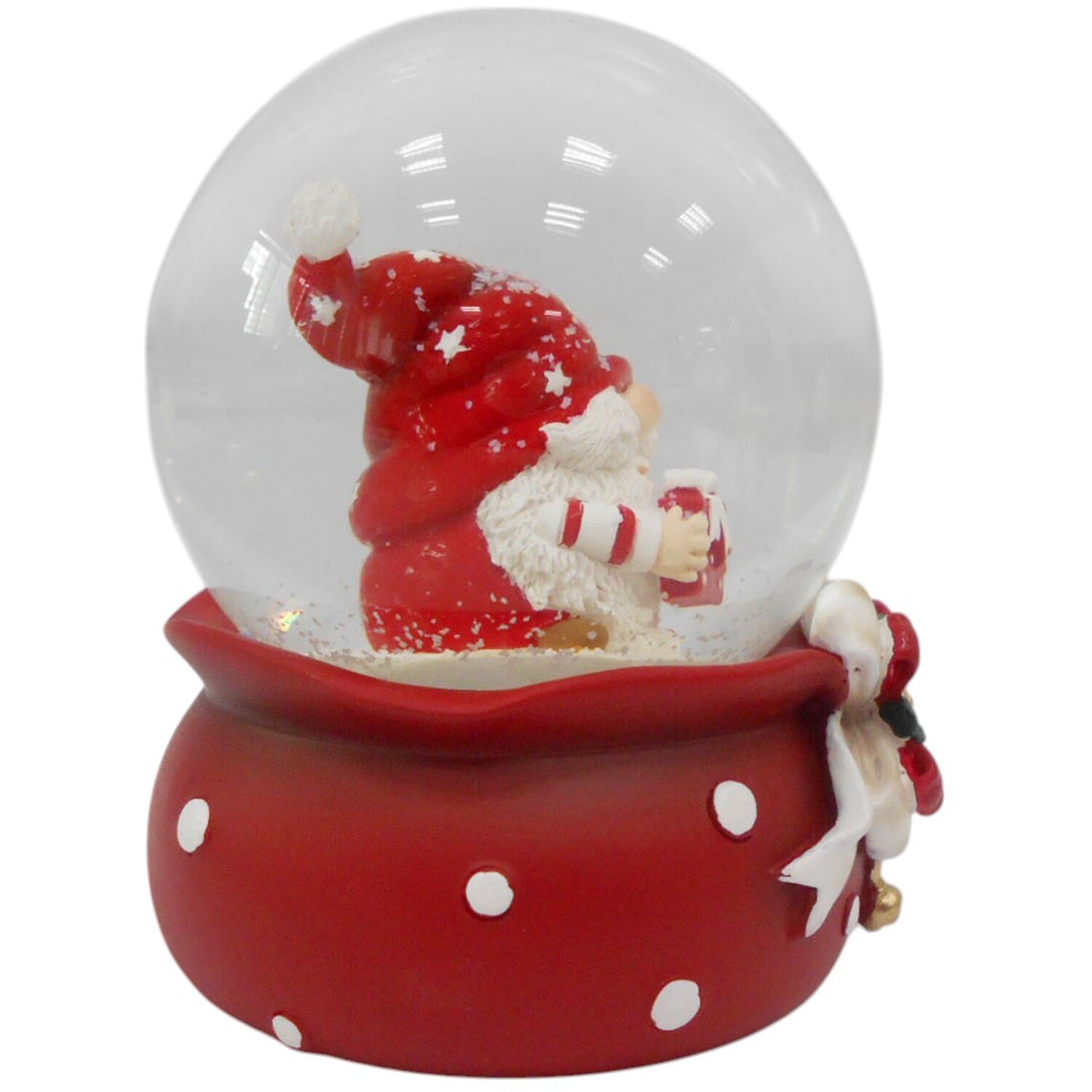 Festive Gonk Snow Globe Red Image 2