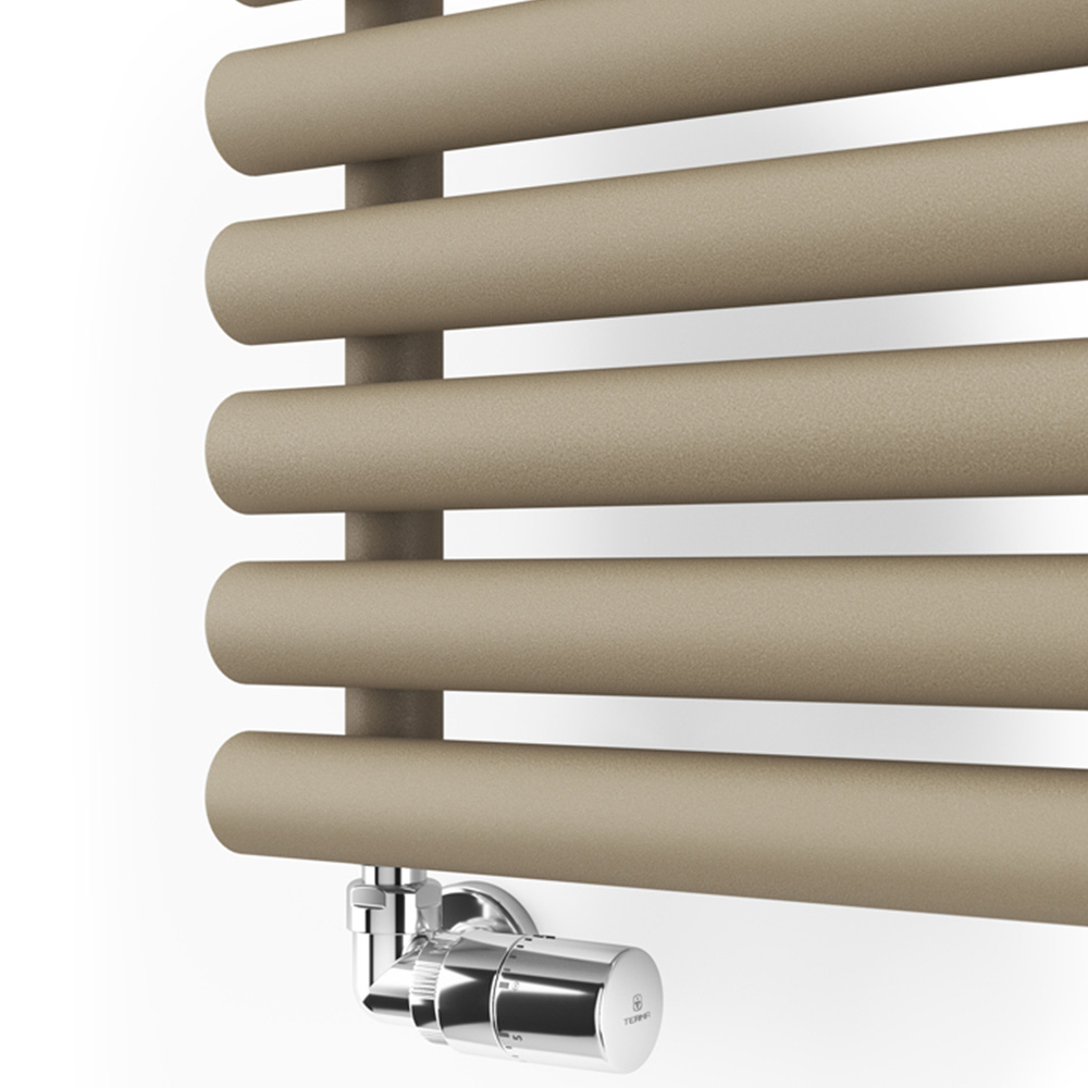 Terma Rolo Room 2735 BTU Quartz Mocha Radiator 1800 x 370mm Image 7