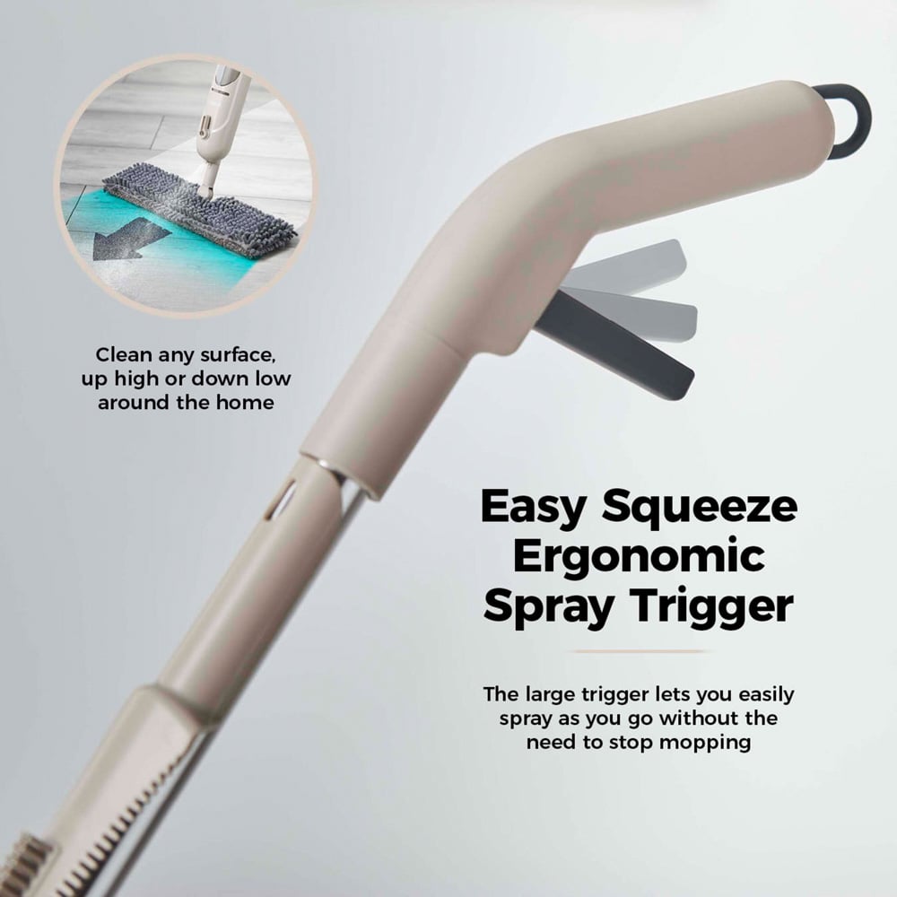 Tower Dual Container White Spray Mop Image 5