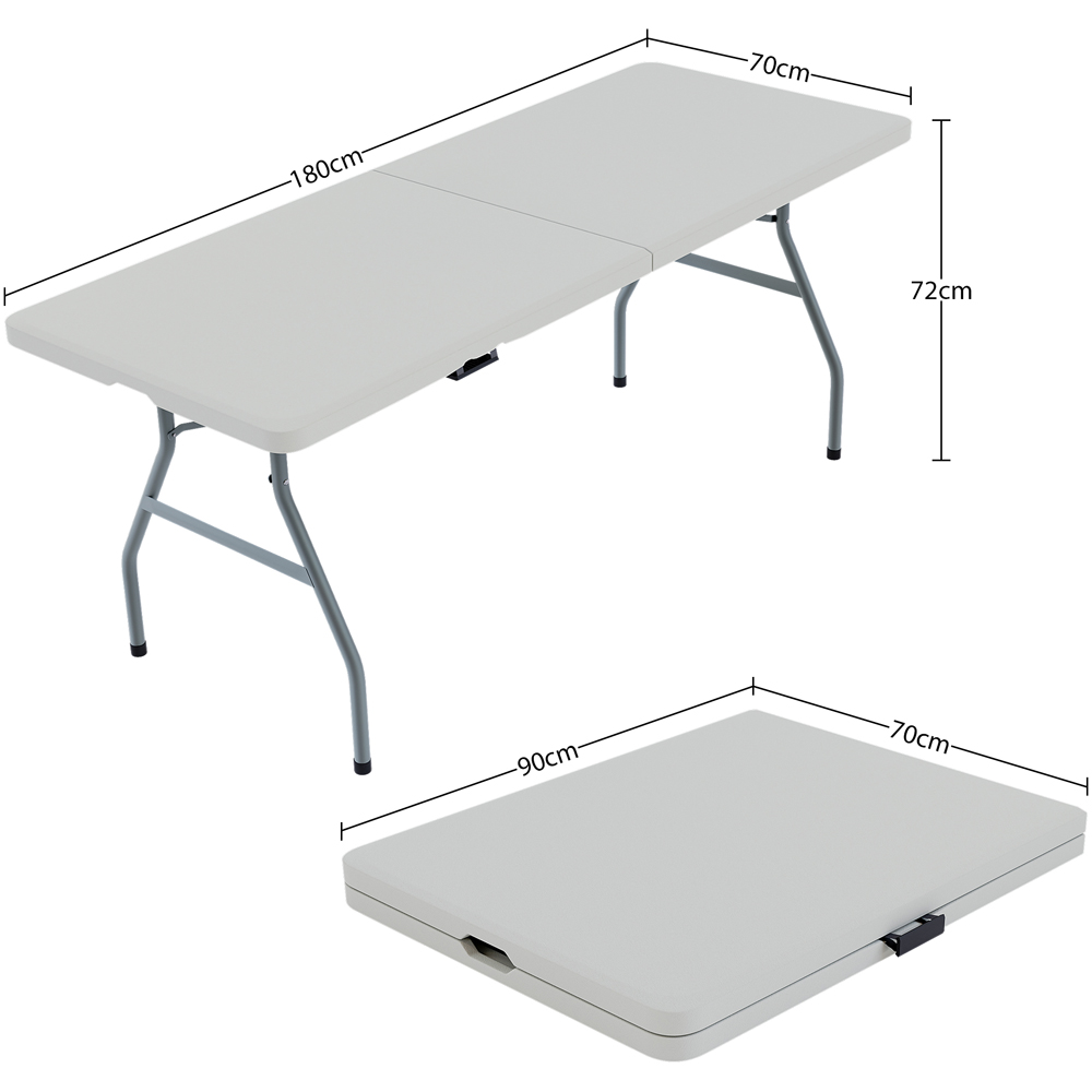Home Vida 6ft Folding Table Image 5