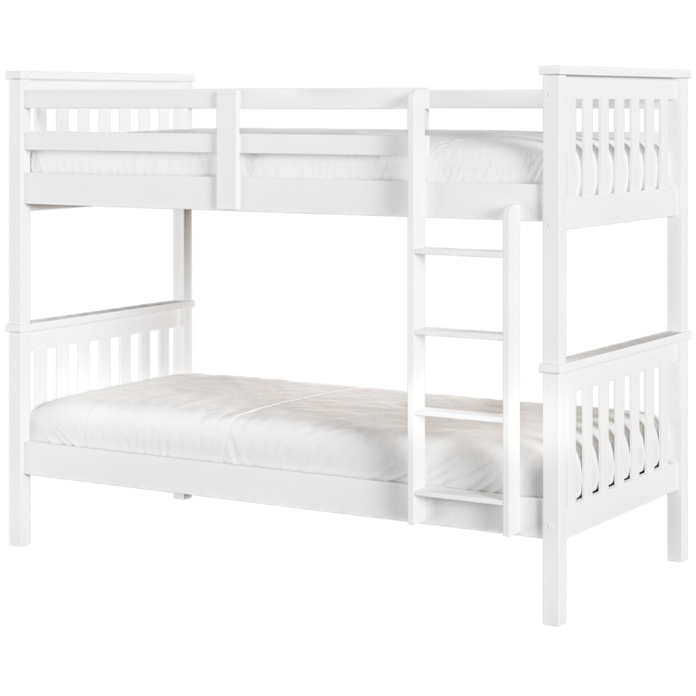 Flair Cypress White Detachable Bunk Bed Image 2
