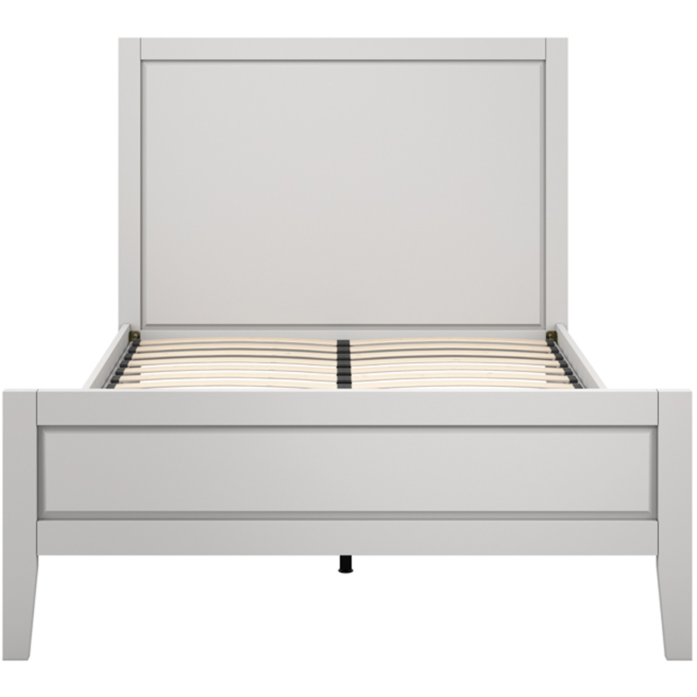 Bay Double Cement Grey Bed Frame Image 4