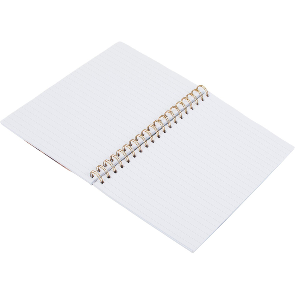 Christmas Highland Cow Notebook B5 - Blue Image 2