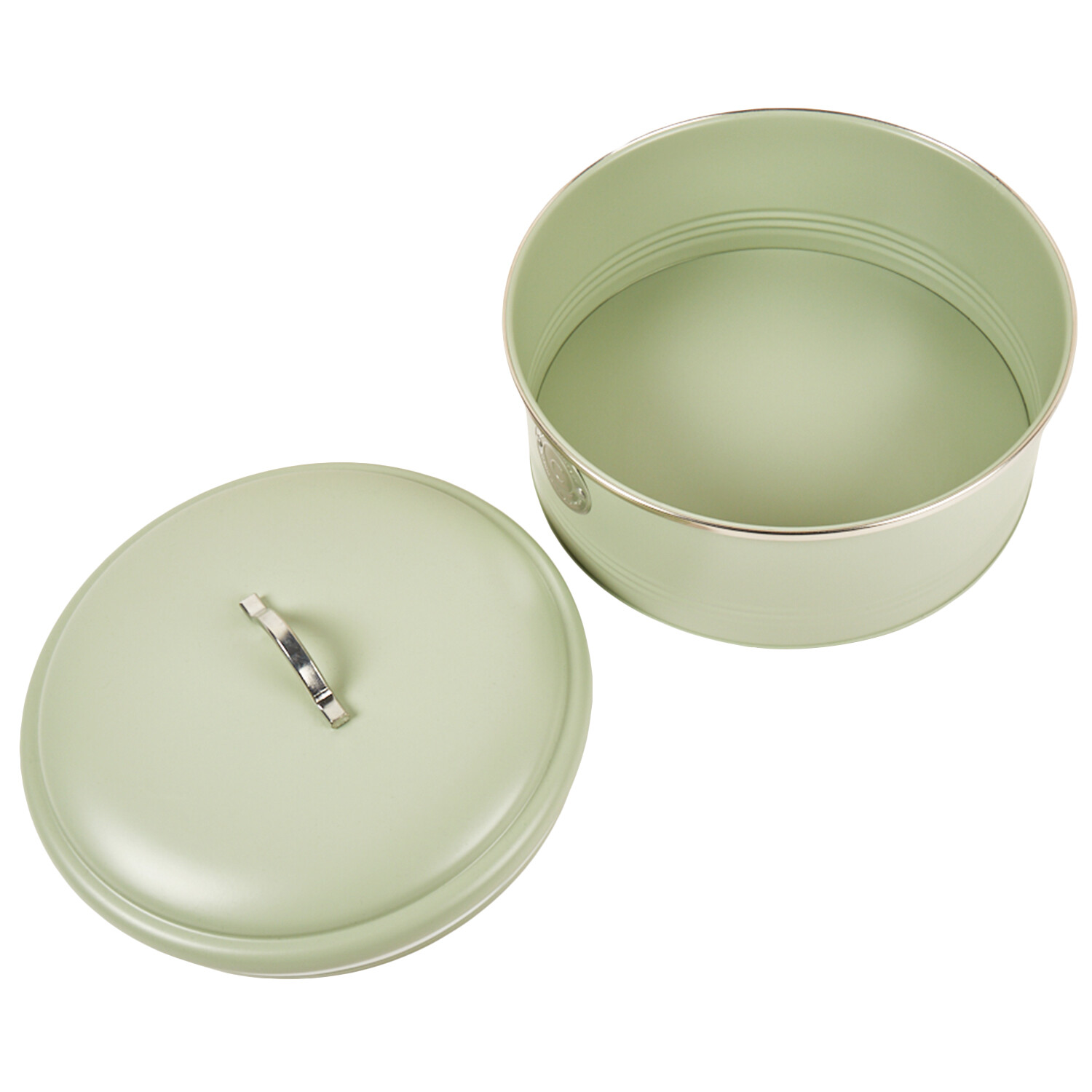 Ribbed Cake Tin - Sage Image 3