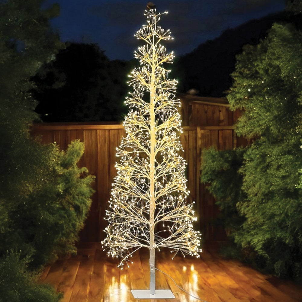 Xmas Haus 3000 Warm White Micro LED Pre-Lit Artificial Christmas Tree 6ft Image 2