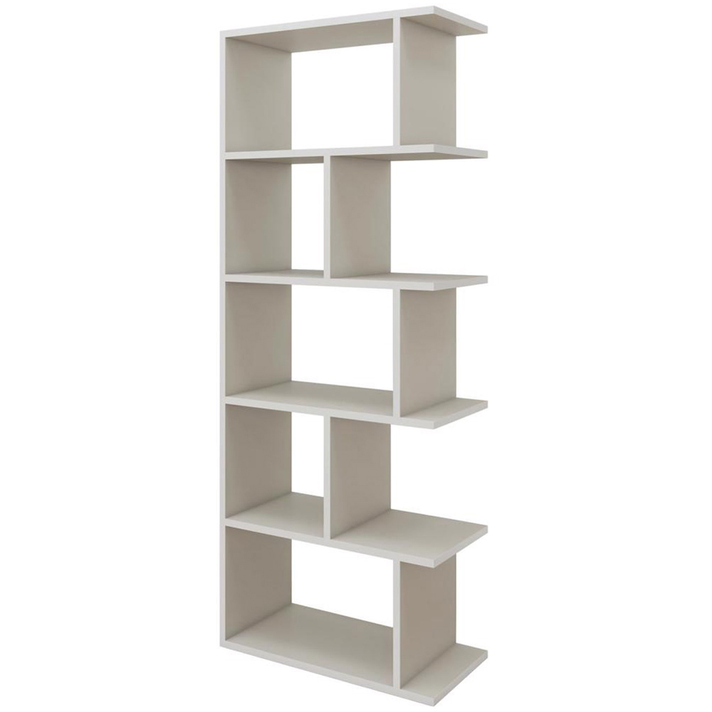 FWStyle Tapi 5 Tier Sandstone Bookcase Image 2