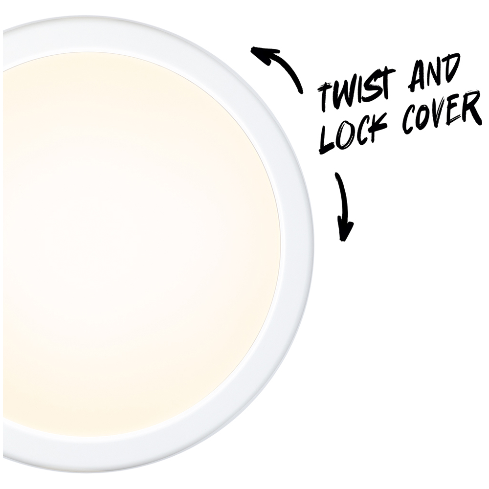 TCP Bulkhead Wall and Ceiling Light Image 6