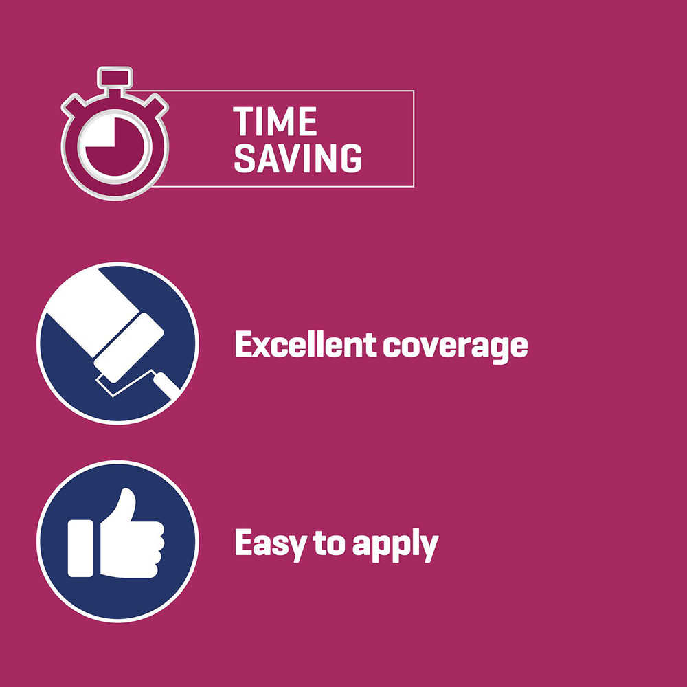 Johnstones One Coat Matt Paint - Seashell Image 5