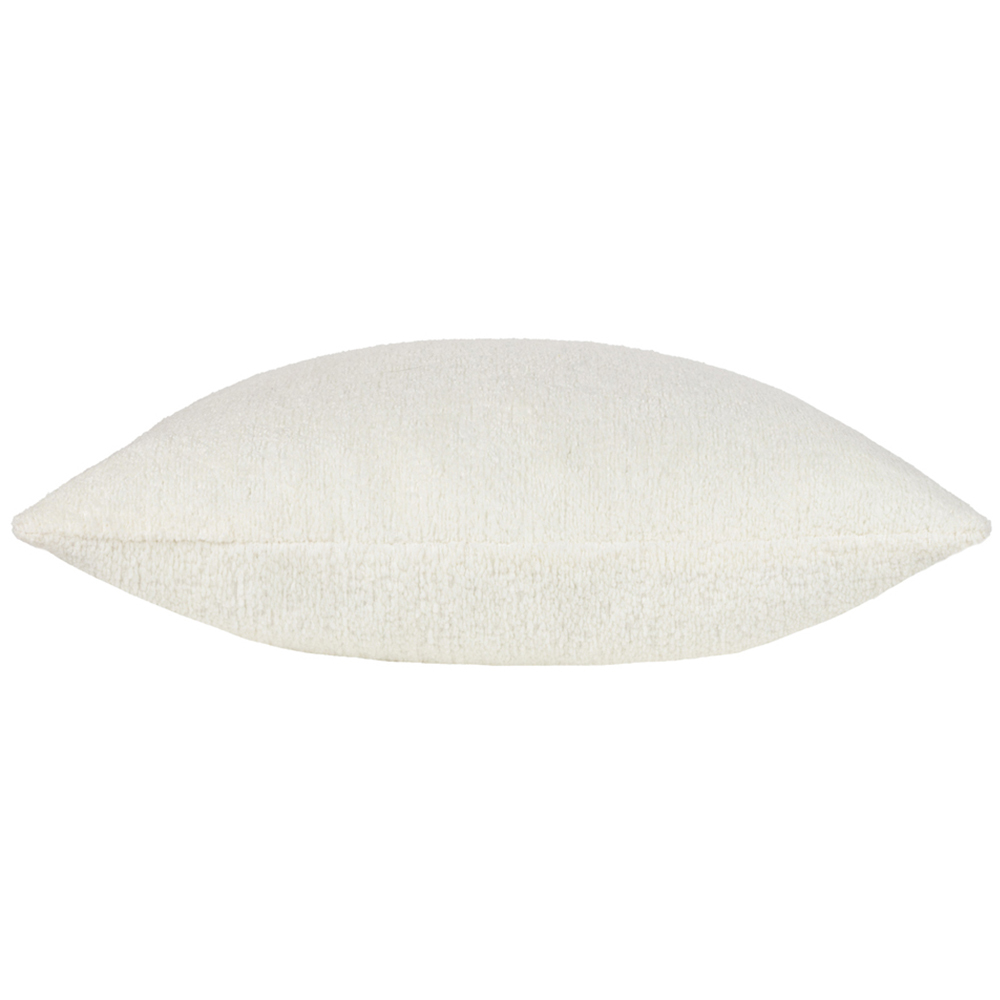 Paoletti Nellim Ecru Square Boucle Cushion Image 2