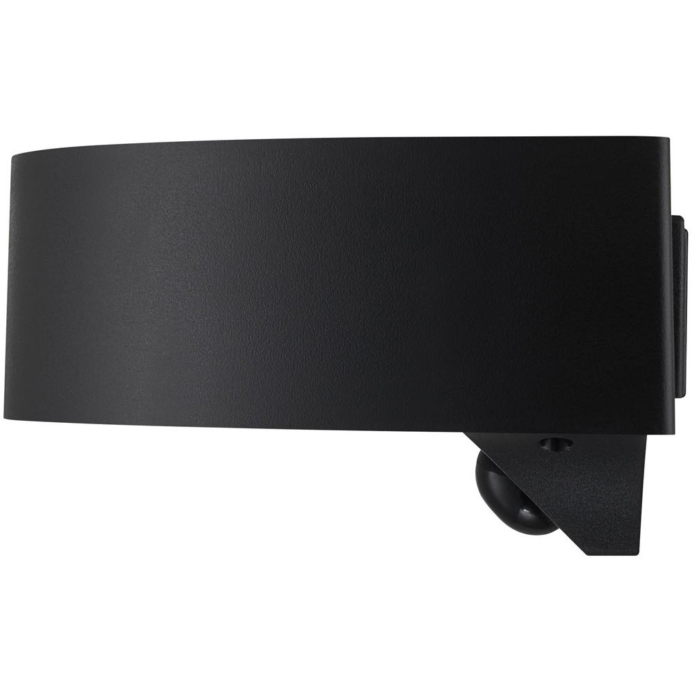 Nordlux Monay 200 Lumens Black Round Solar LED Wall Light Image 4