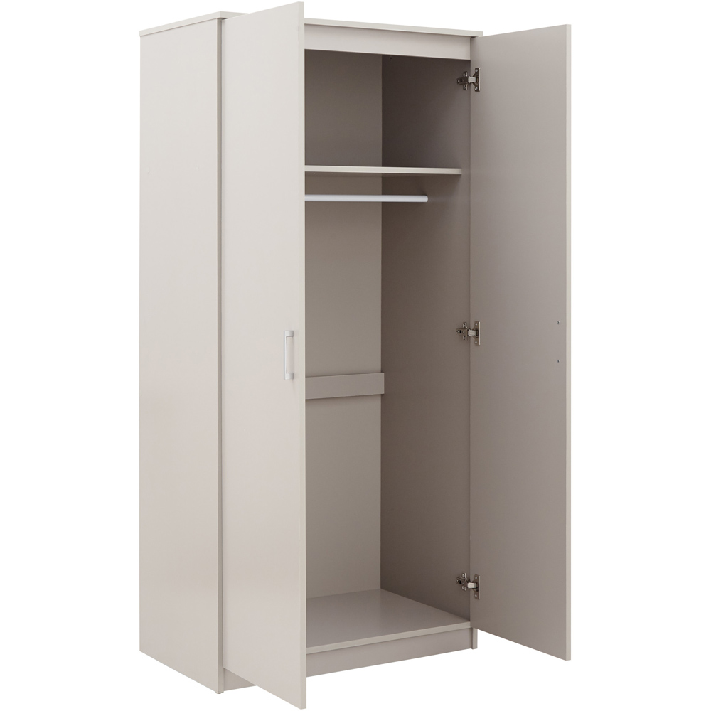 GFW Panama Light Grey 3 Piece Bedroom Furniture Set Image 4