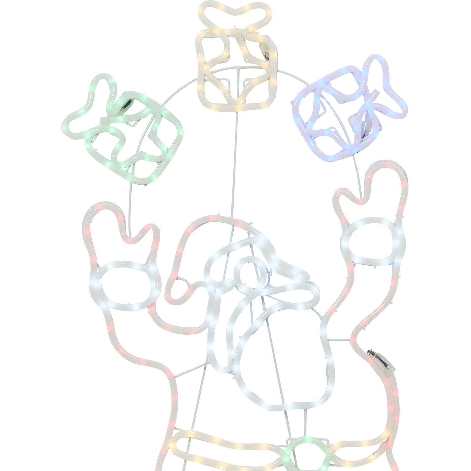 Santa and Presents Rope Light Image 3