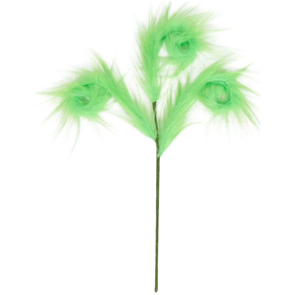 Grumble Fur Swirl Pick - Green Image 3