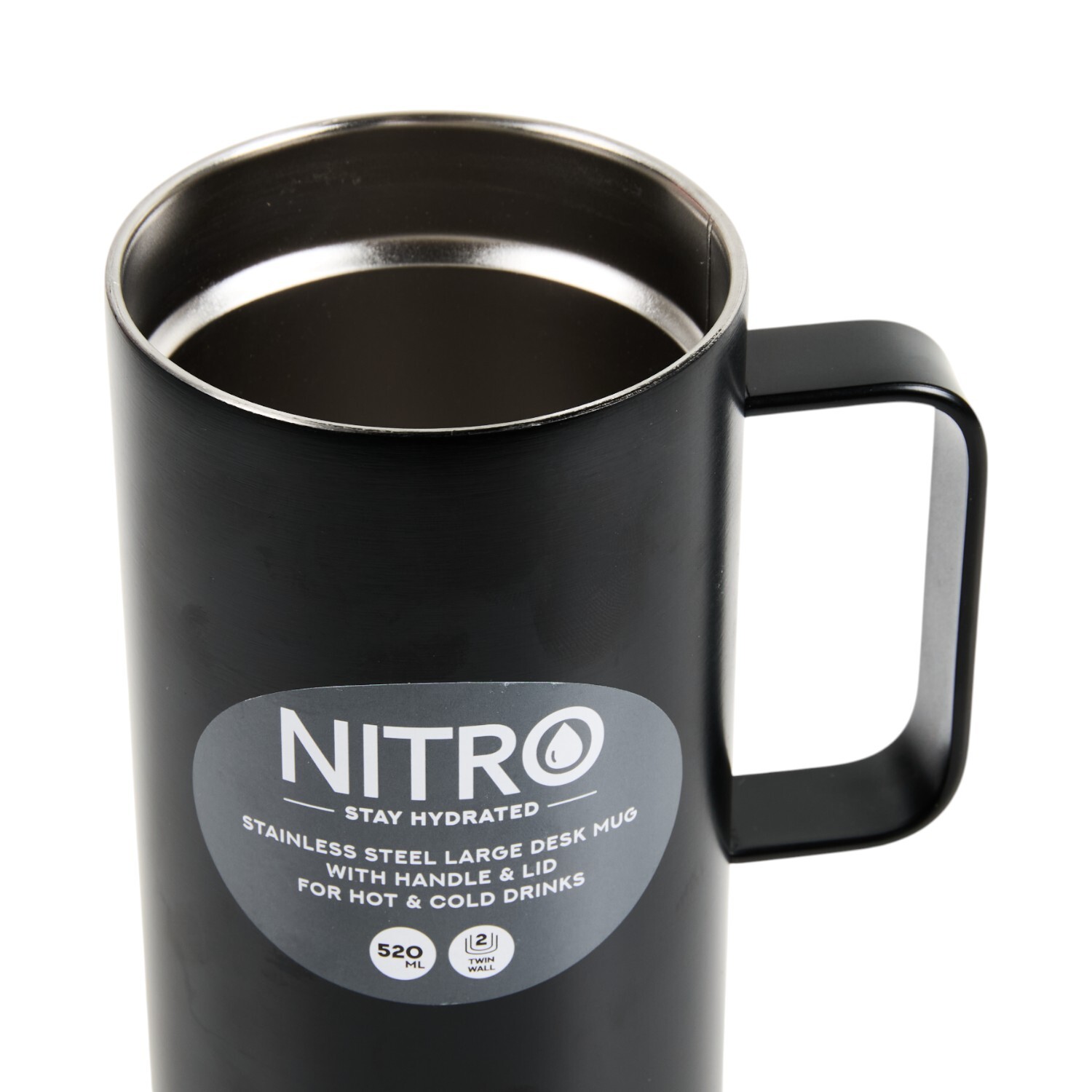 Nitro Stainless Steel Vacuum Desk Mug Image 5