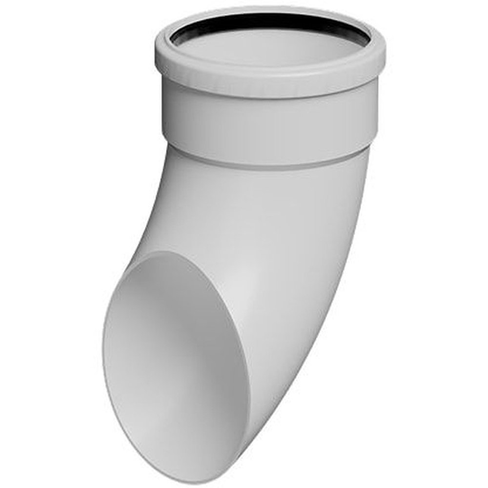 FloPlast Industrial Xtraflo Hopper Downpipe Kit with Access Pipe White 110mm Image 4