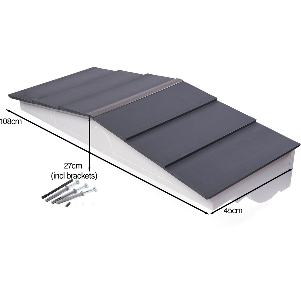 Greenhurst Low Pitch Apex Door Canopy Image 4