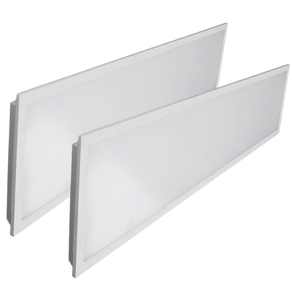 ENER-J 6500K Backlit Panel Ceiling Lights 1195 x 295mm 2 Pack Image 1