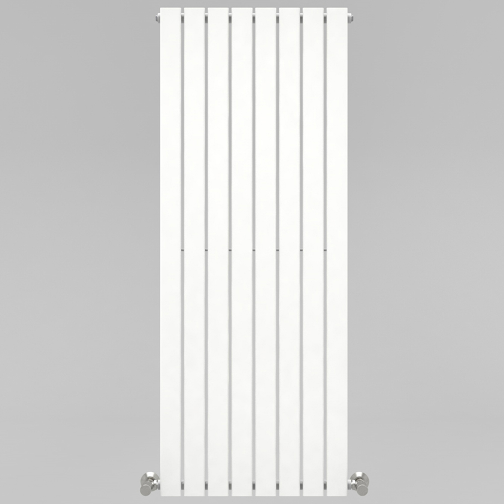 White 3521 BTU Single Flat Panel Vertical Column Radiator 1600 x 544mm Image 3