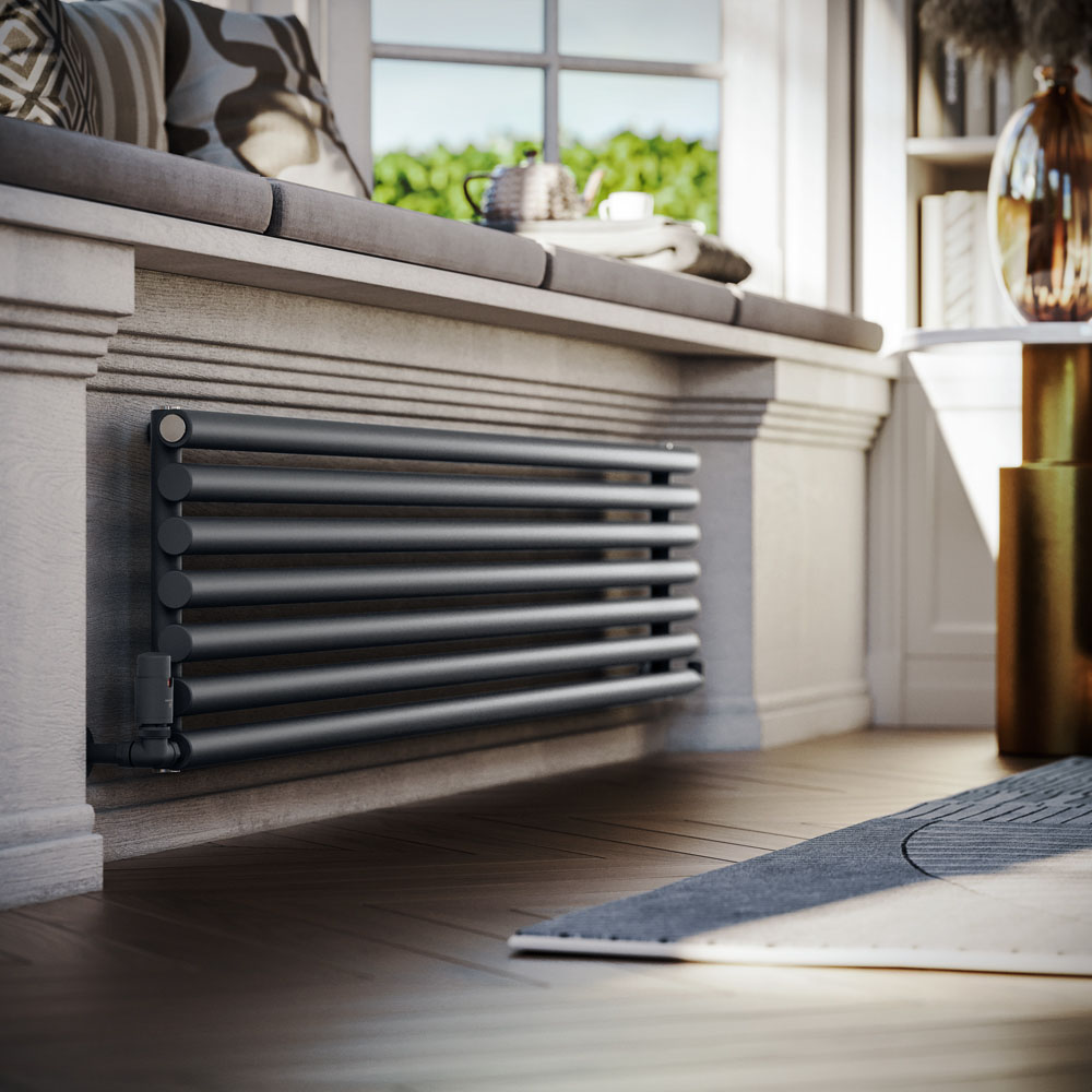 Terma Rolo Room 2735 BTU Modern Grey Radiator 1800 x 370mm Image 8
