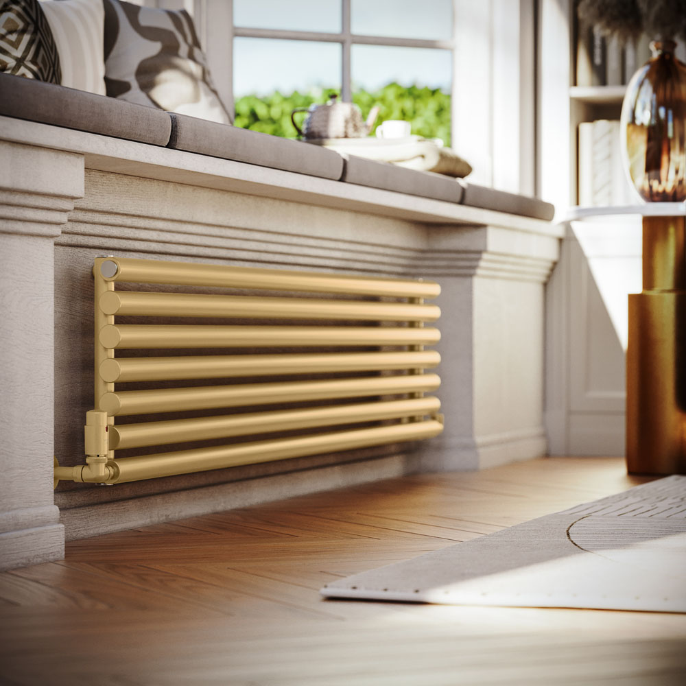 Terma Rolo Room 2735 BTU Brass Radiator 1800 x 370mm Image 9