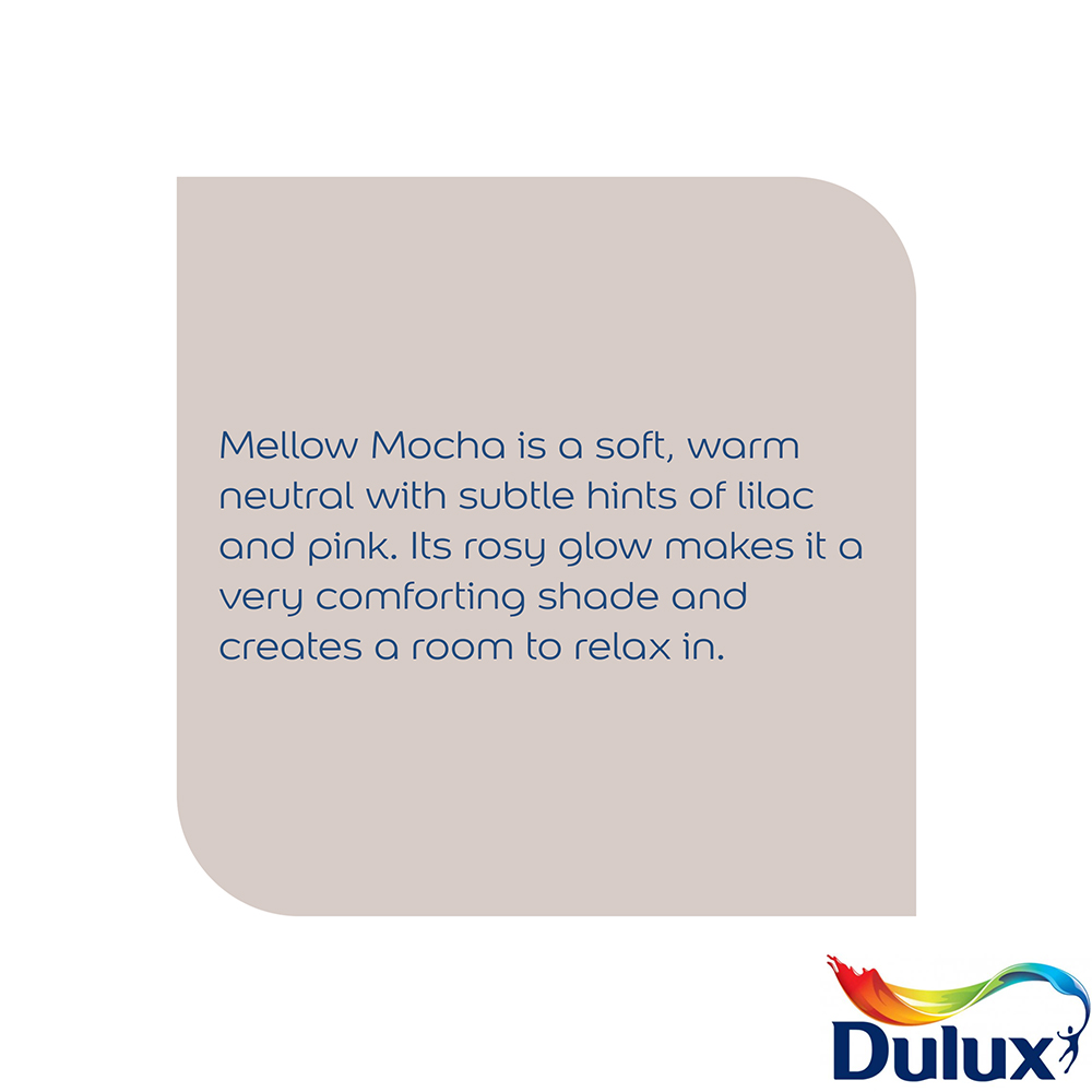 Dulux Easycare Mellow Mocha Washable and Tough Matt Emulsion Paint 2.5L Image 7
