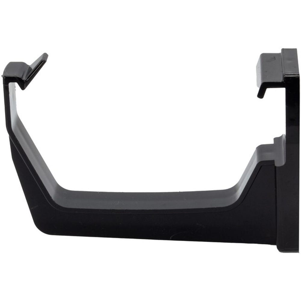 FloPlast Square Gutter Fascia Bracket Black 114mm Image 2