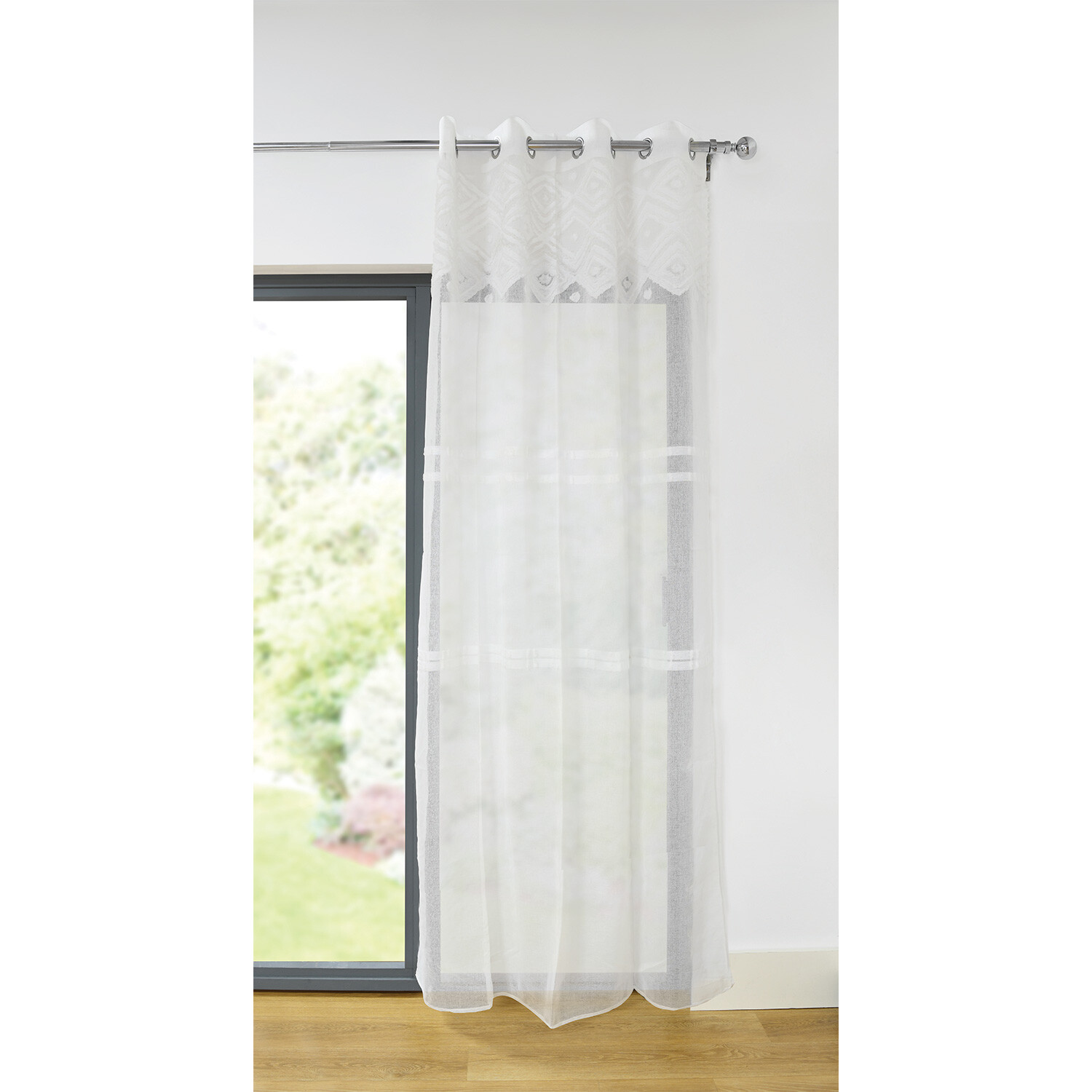 Divante Bohemia Tufted Voile - White Image 2