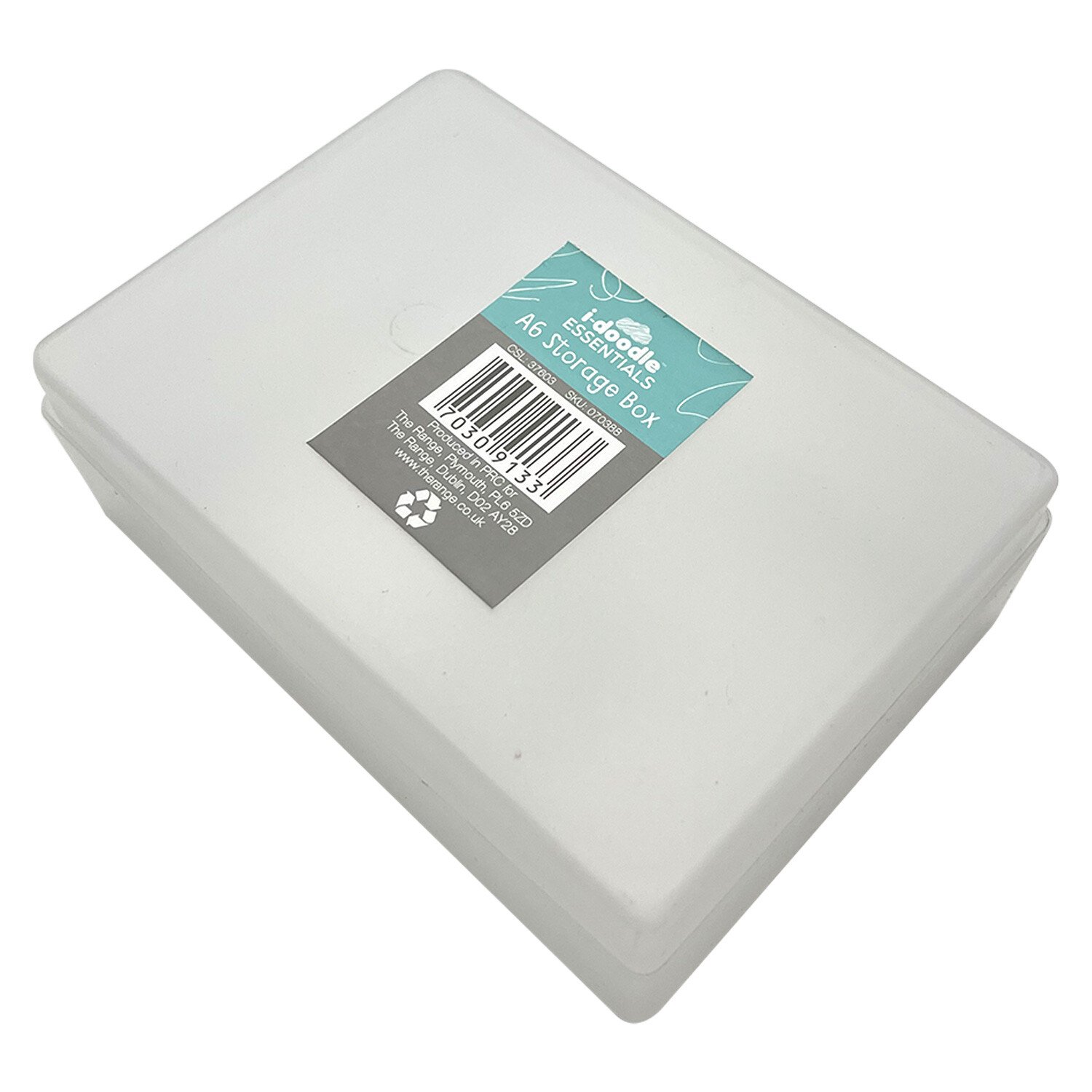 A6 Clear Document Storage Box Image 3