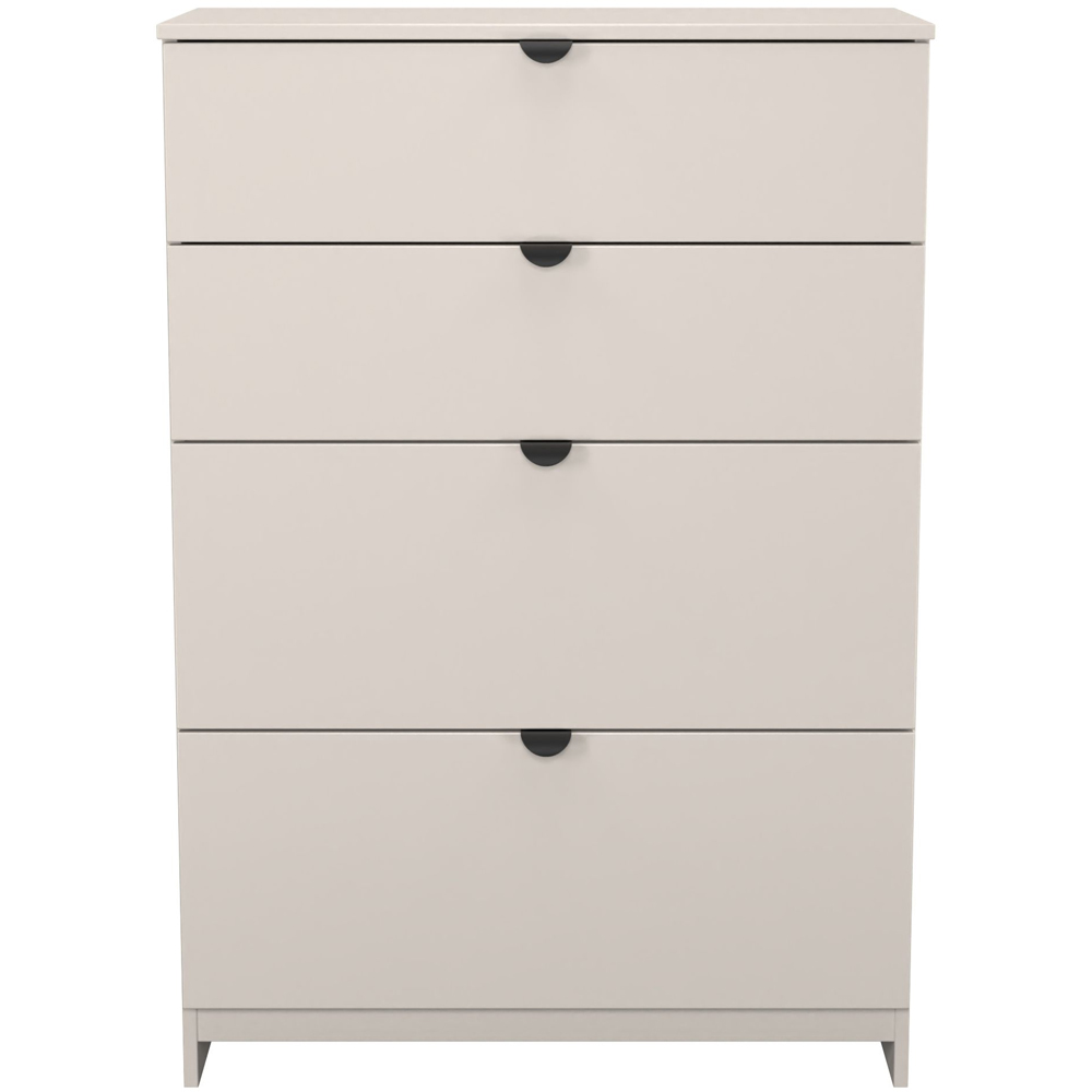 Crowndale Bora 4 Drawer Kashmir Matt Deep Chest of Drawers Ready Assembled Image 3