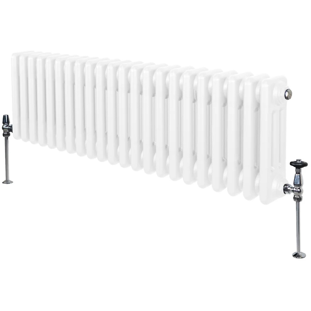 Monster Shop 3057 BTU White Traditional 3 Column Radiator 300 x 1012mm Image 3