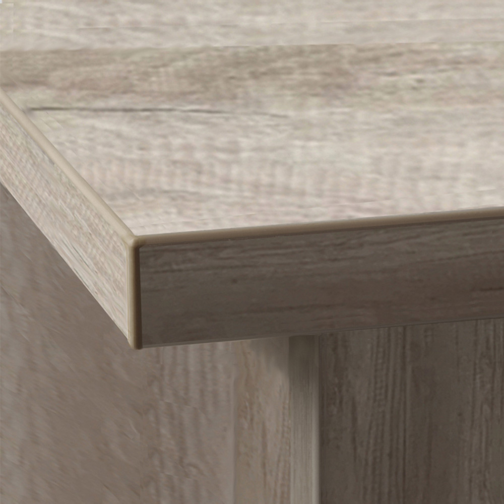 R White Cabinets 3 Drawer Grey Storage Chest Image 3