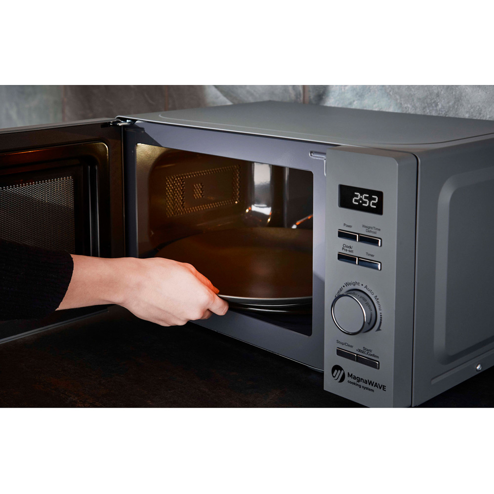 Tower Renaissance EEJB177 Grey 4 Slice Toaster 1.7L Kettle and 20L Microwave Bundle Image 6