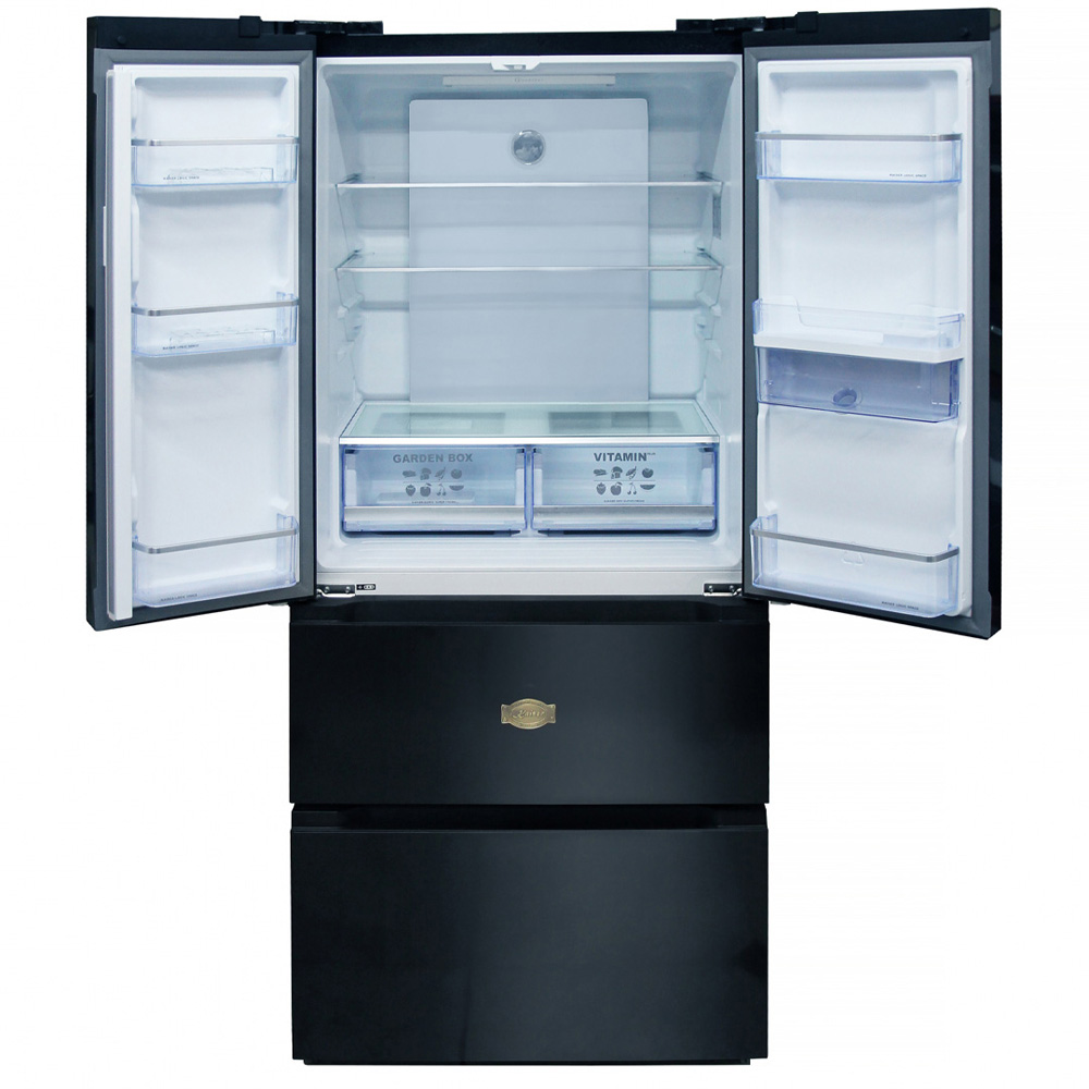 Kaiser Empire Black French Door Fridge Freezer Image 3