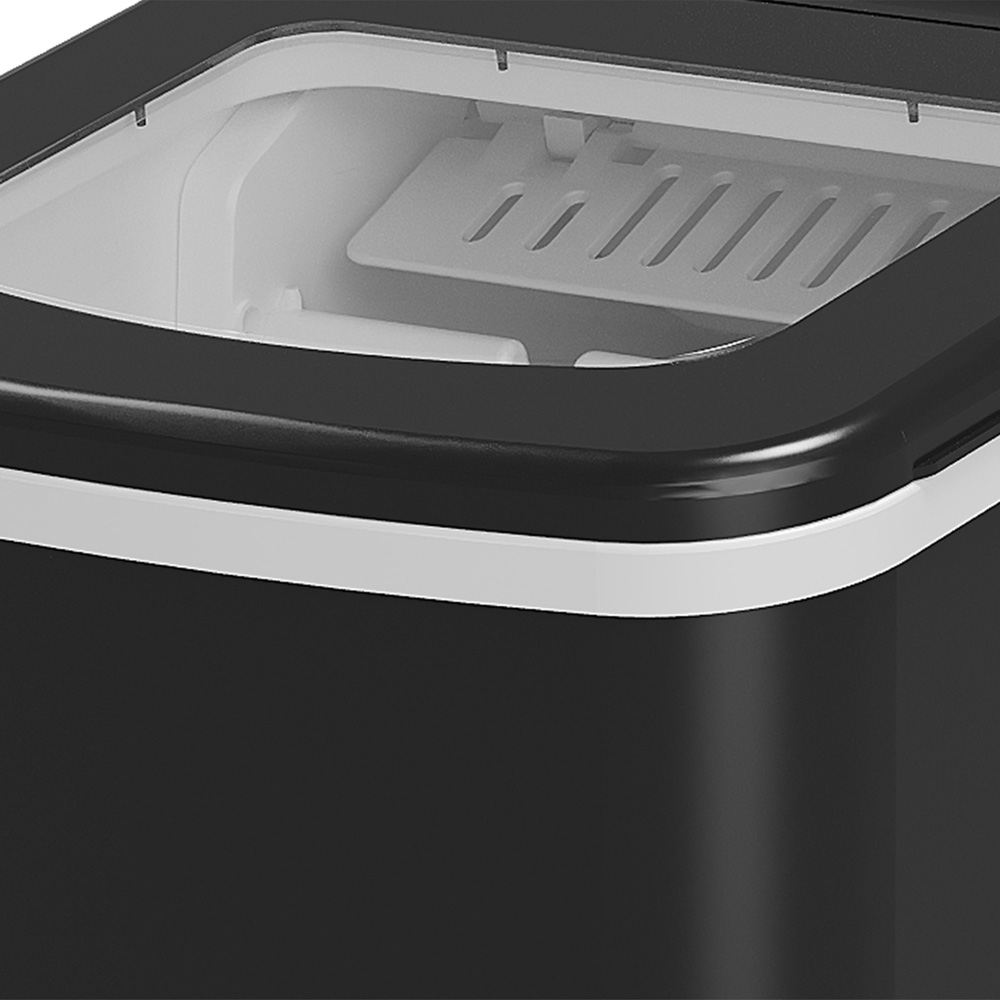 HOMCOM 800-063V70 Black Ice Maker Machine Image 3