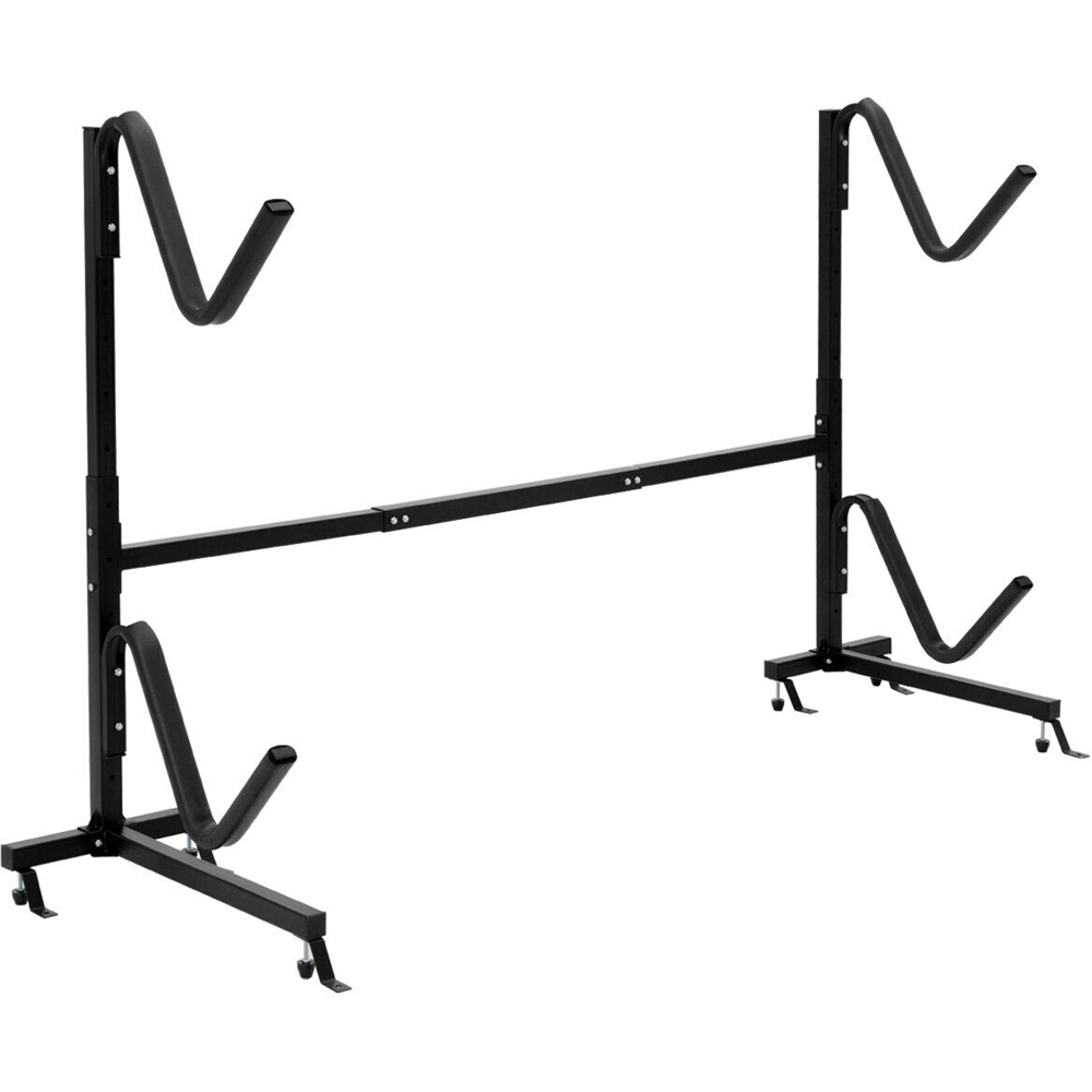 Costway Freestanding Dual Storage Rack Image 1