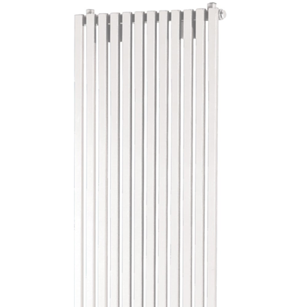 Towelrads Oxfordshire 3057 BTU Vertical White Designer Radiator 1800 x 465mm 896W Image 2