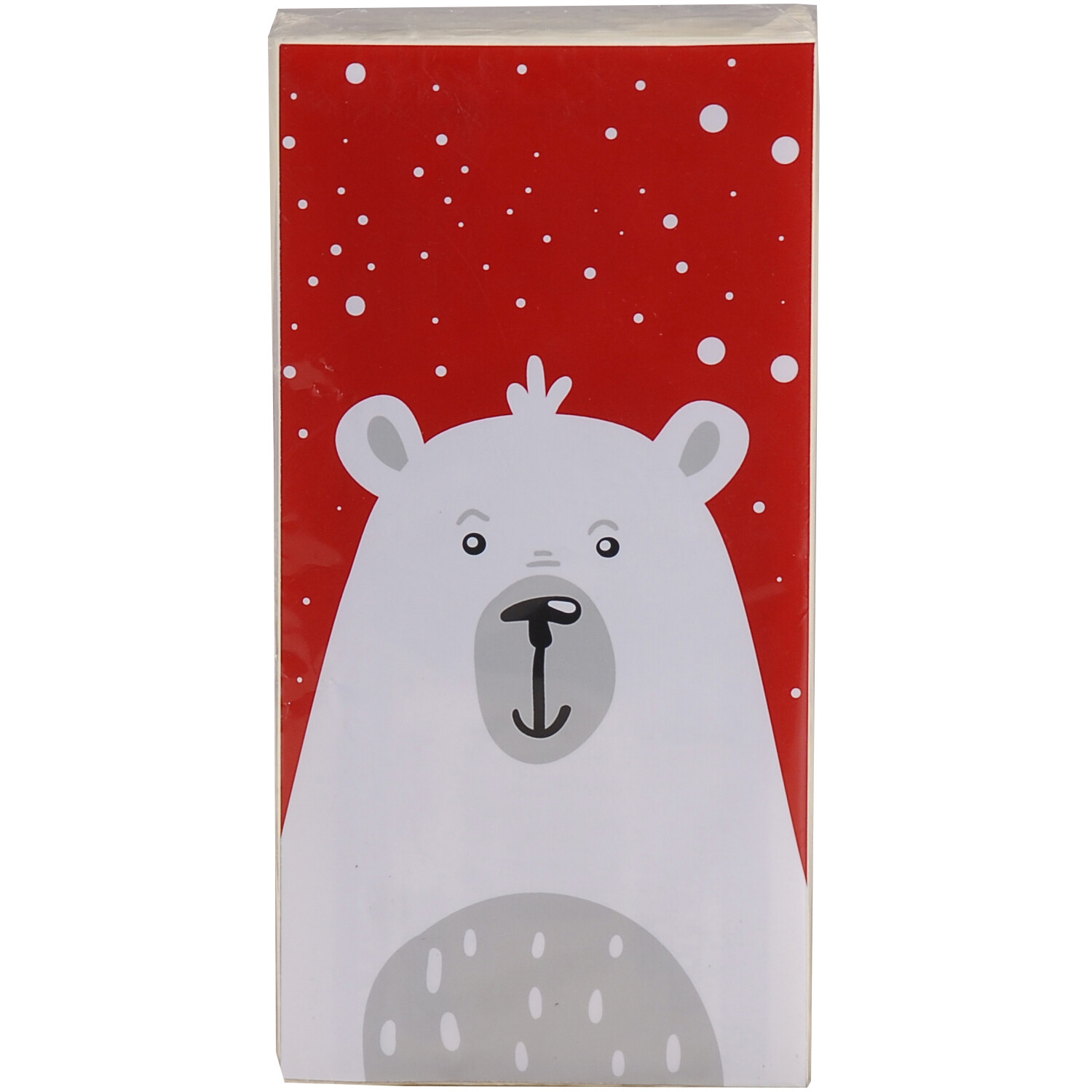 Set of 12 Novelty Christmas Napkins Multicolour Image 2